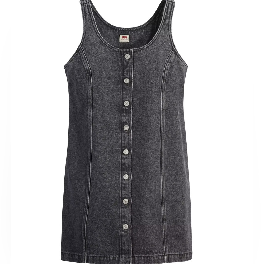 Levi’s Button Down Denim Dress - image 1